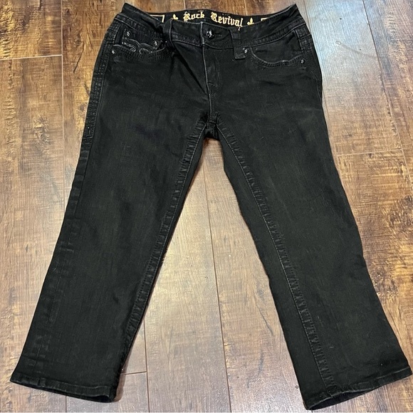 Womens Rock Revival Capris - Picture 2 of 6